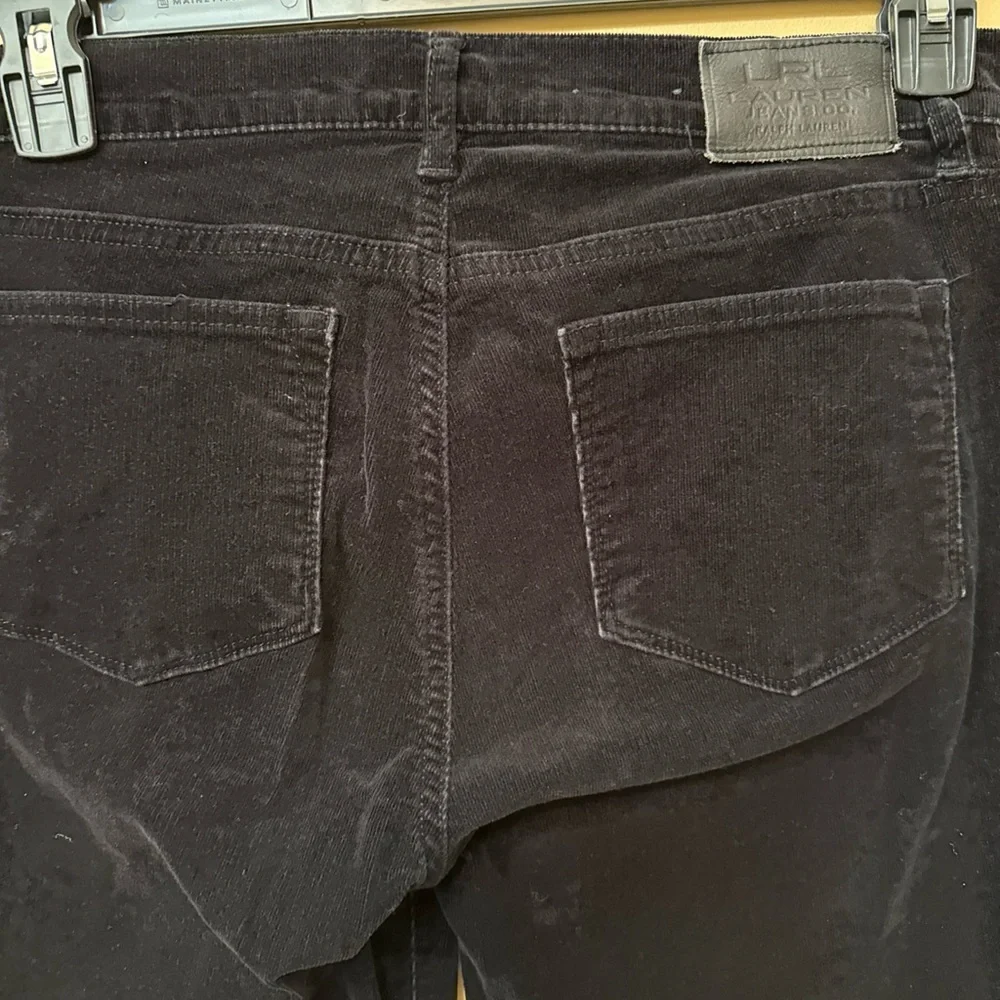 Ralph Lauren black Corduroy Trousers - Picture 6 of 7